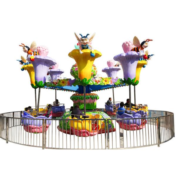 The circus animals in 8 colors big helicopter lifting and revolving amusement park ride