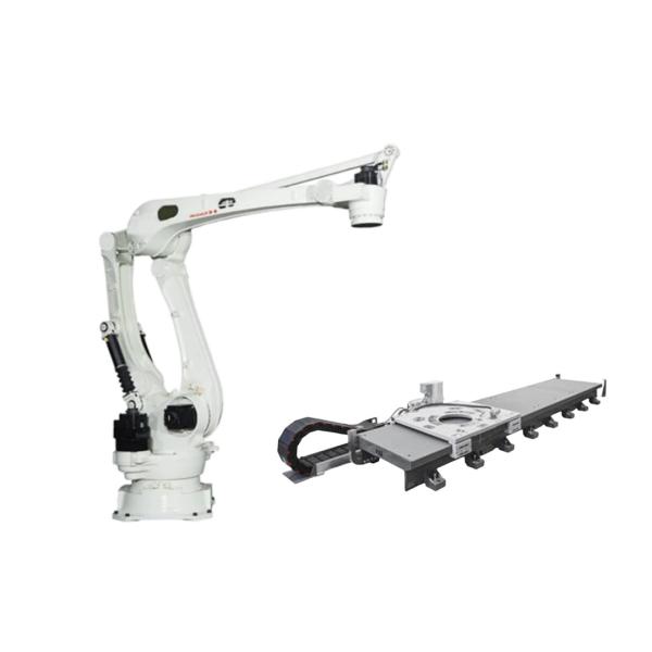 6 Axis Payload 130 Kg Reach 3255mm Kawasaki CP180L Robot Arm With Gripper For Palletizer