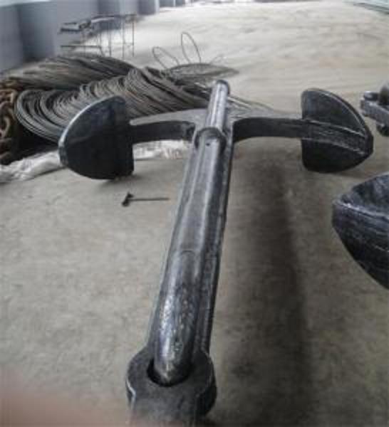 Cruise vessels Customed Marine Mooring Equipment Admiralty Anchor With CCS