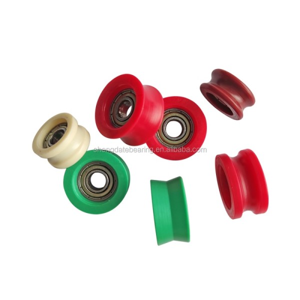 U Groove Roller 608 Bearing Sliding Nylon Roller