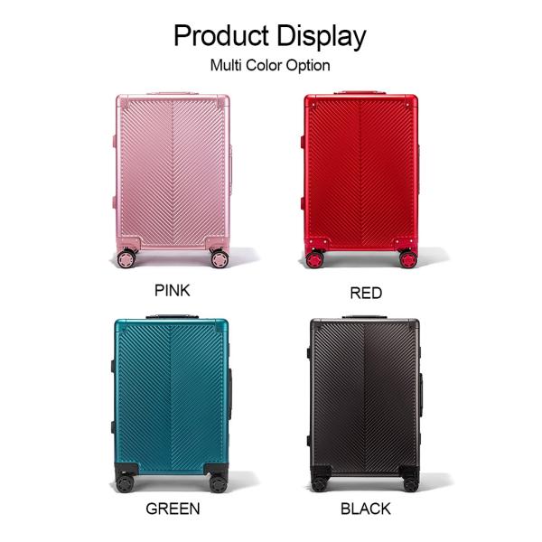 Factory Wholesale Suitcase Luggage Custom Designer Removable Wheel Trolley Travel Luggage