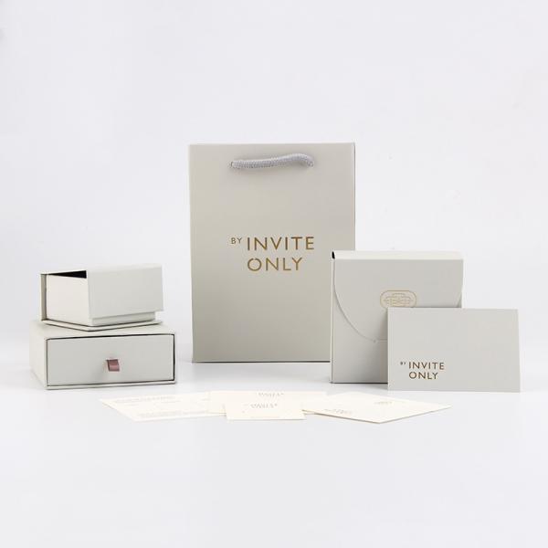 EPS CDR Aseptic Hot Stamping Box Gold Jewelry Paper Logo SGS