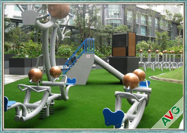 7 Year Warranty Outdoor Synthetic Grass Landscaping Decoration For Garden