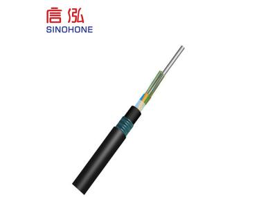 Buried Fiber Armored Fiber Optic Cable Layer Stranded Optical For Telecommunications