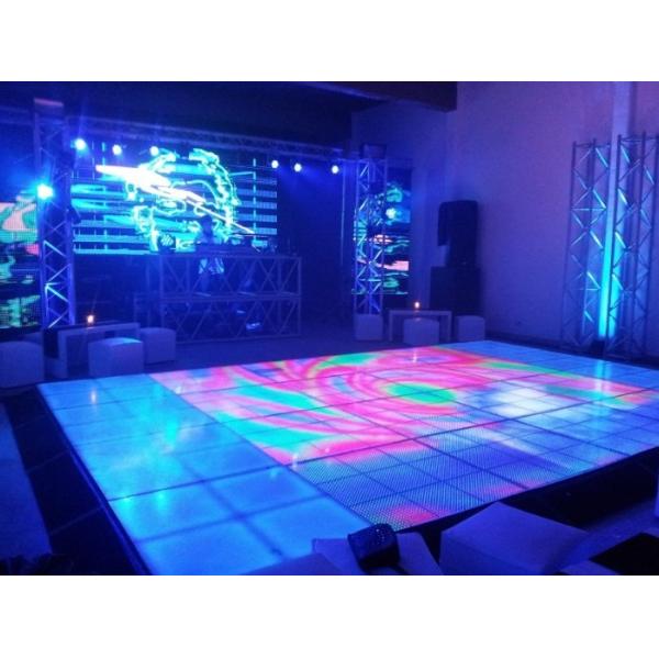 Customized Sizes LED Dance Floor IP65 Lightweight For Commercial Events