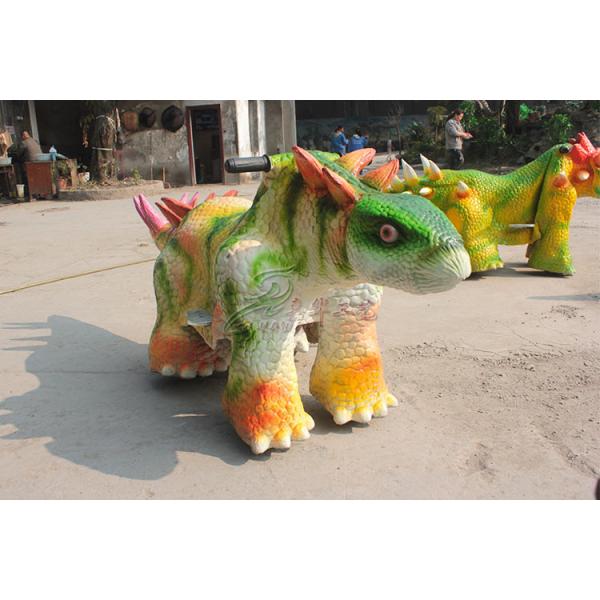 Water Resistant Dinosaur Battery Car , Vivid Electric Ride On Dinosaur