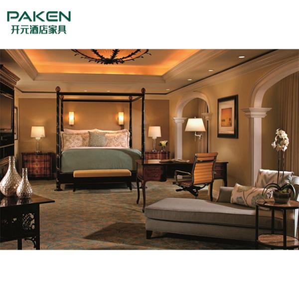 Мебель ресторана гостиницы облицовки черного дерева звезды OEM 5