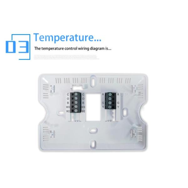 Контроль температуры кондиционера термостата комнаты регуляторов 24v теплового насоса
