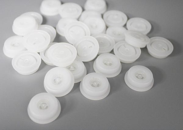 Válvula pequena Moistureproof da maneira do plástico um para a altura do saco 5.7mm do alimento e do petisco