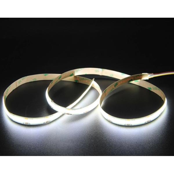 CRI90 24VDC COB светодиодная лента 2700K - 6000K CCT регулируемая 608 чипов / M 8 мм светодиодная лента