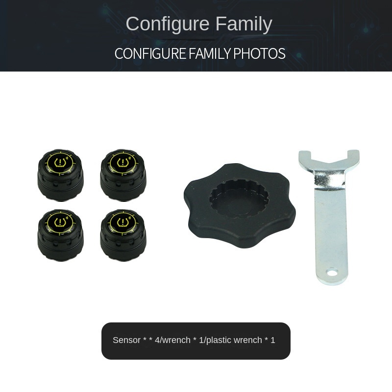 New Condition JINYUNSHENG OE 2.5 External Mobile Phone Wireless for Version Two-Wheel Motorcycle Car Smart Tire Pressure