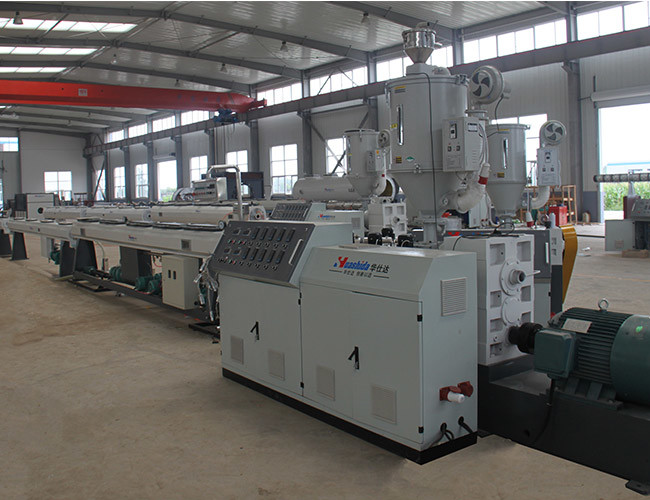2 Гусеница 20-63 мм HDPE трубная экструзионная линия машина 45kw