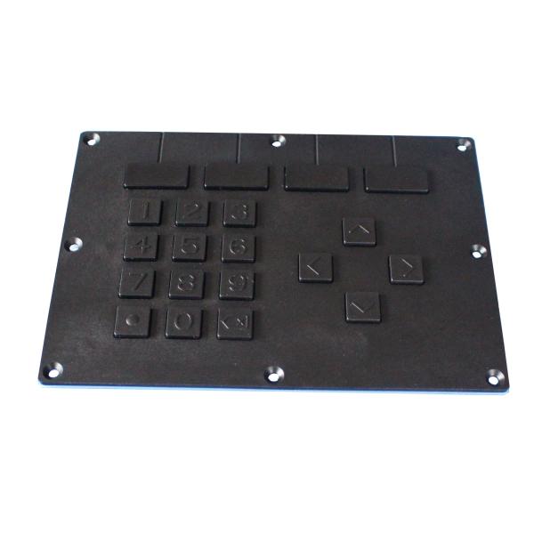 Dynamic Waterproof Plastic Industrial Metal Keypad With RS232 Interface