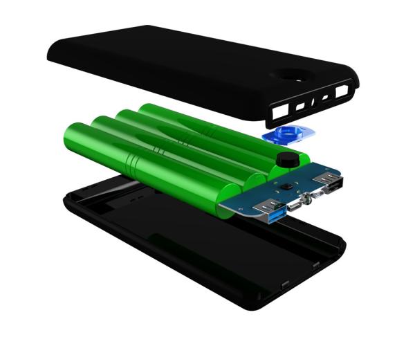 2019 Best Seller 20000mAh 18650 battery Type-C Fast Charging Portable Power bank Dual USB Port