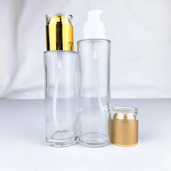 Superior Aesthetics Glass Bottle Set for Luxurious and Eye-Catching Packaging
