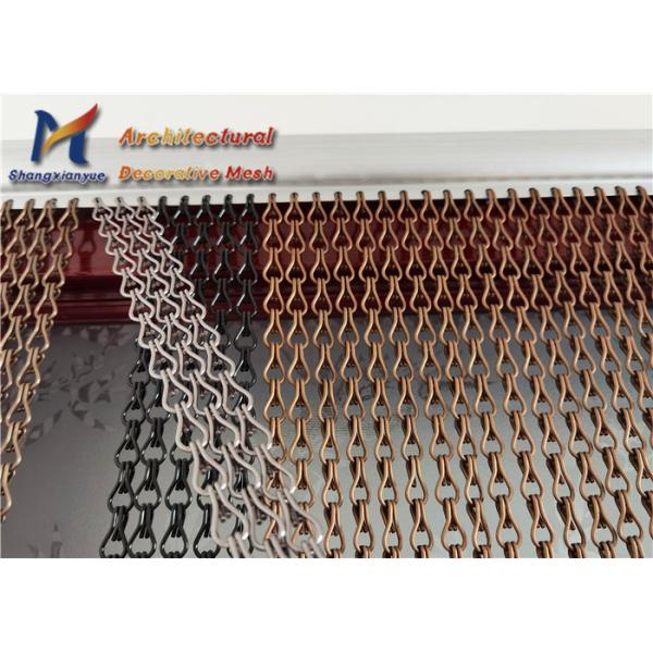 Вися алюминиевый цепной экран насекомого мухы занавесов 2.0mm