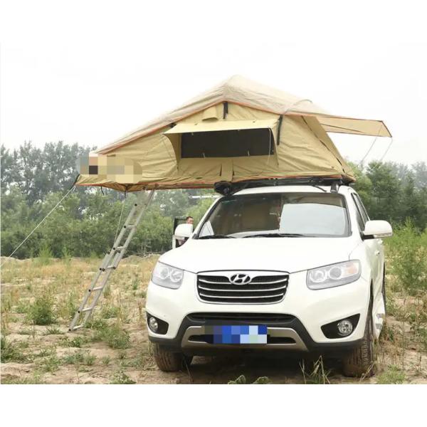 Off Road Trailer Folding SUV Camping Car with Plastic Roof Tent