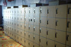 1810 × 310 × 460 Swimming Pool Lockers 5 Tier ABS Material Corrosion Proof