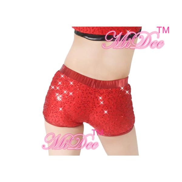 Full Sequin Pole Shorts Hip Hop Dance Outfits Biketard Dance Costume Jazz Wear