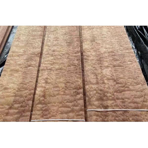 0.52mm Macore Pomelle Natural Veneer Sheets For Furniture