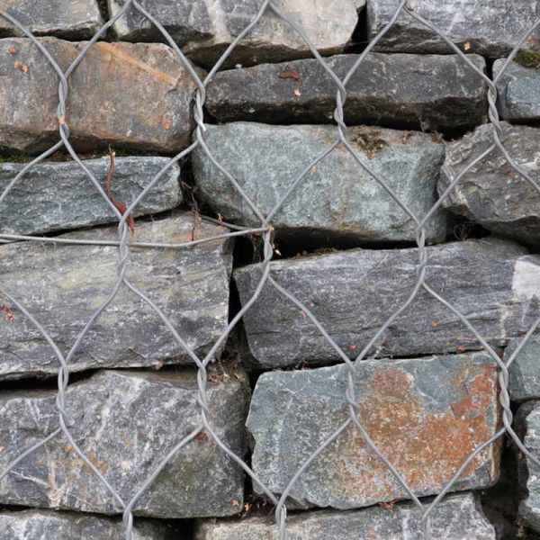 Hot-Dip Galvanized Gabion Basket Box Retaining Wall Hydraulic Sluice Gate Stone Armor Coastal Bank Stabilization
