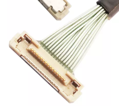 42awg LVDS Wire Harness 0.4mm 20.3mm Cable 51 Pin EDP