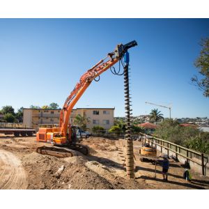 Hydraulic Earth Auger Mini Excavator Earth Auger Drilling Machine
