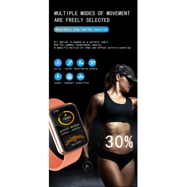 Hazel HL29 1.65 Inch Blood Oxygen Band Android Waterproof Smart Watch