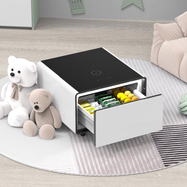Compact Mini Bar Refrigerator for Small Spaces App-Controlled and Compact Design