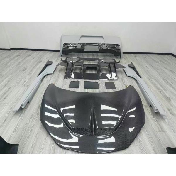 Ferrari 458 Body Kit SP Style Carbon Fiber Front And Rear Bumper Spoiler Hood 2010-2014