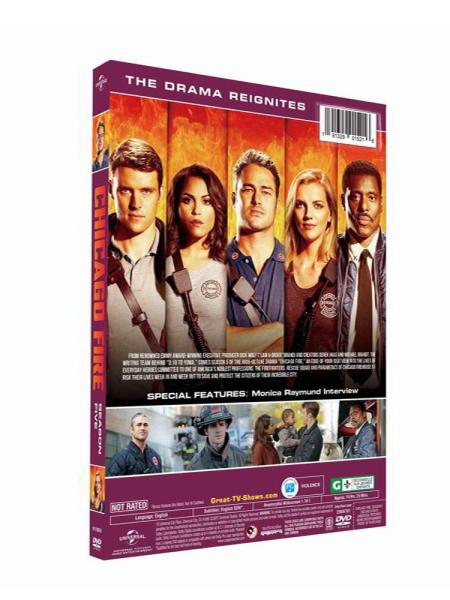 Free DHL Shipping@New Release HOT TV Series Chicago Fire Season 5 Boxset Wholesale,Brand New Factory Sealed!!