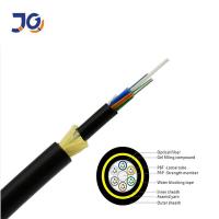 Todos los dieléctricos ADSS de soporte automático de 100m de cable de fibra óptica 24 núcleos