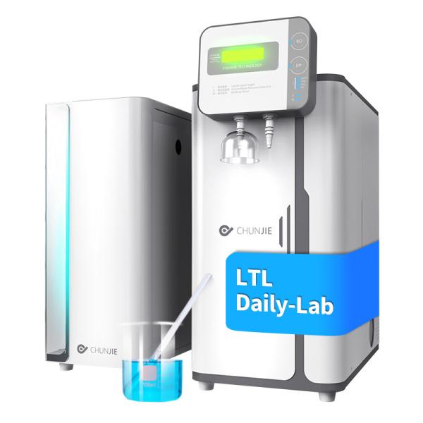 Lab Ultrapure Water System with 18.2MΩ Resistivity and 10L/H & 20L/H Flow Rate Featuring UV Lamps