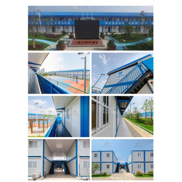 Rápidamente campo modular a prueba de viento del campo petrolífero del alojamiento portátil de la instalación