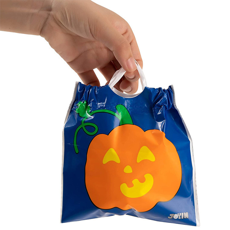 Сумки продукции Drawstring детей, сумка ханжи LDPE 6*6inches хеллоуина