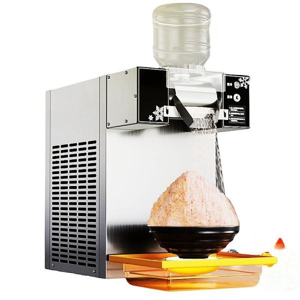 Ice Shaver Machine for Milk Snow Ice Cream Continuous and Rapid Ice Dispensing