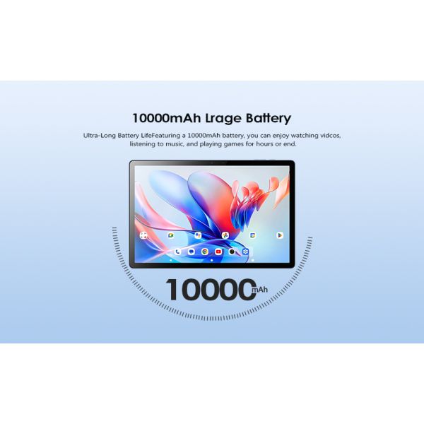 Kinstone 12.95 inch Andriod 16 Tablet PC 10000mAh, 4G Calling Tablet, 6GB+128GB