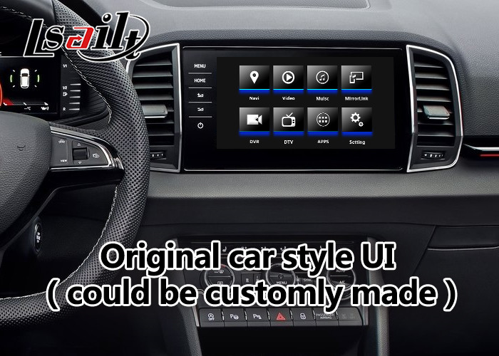 Коробка навигации Skoda Karoq GPS система деятельности андроида 6,0/7,1/8,0 подъема