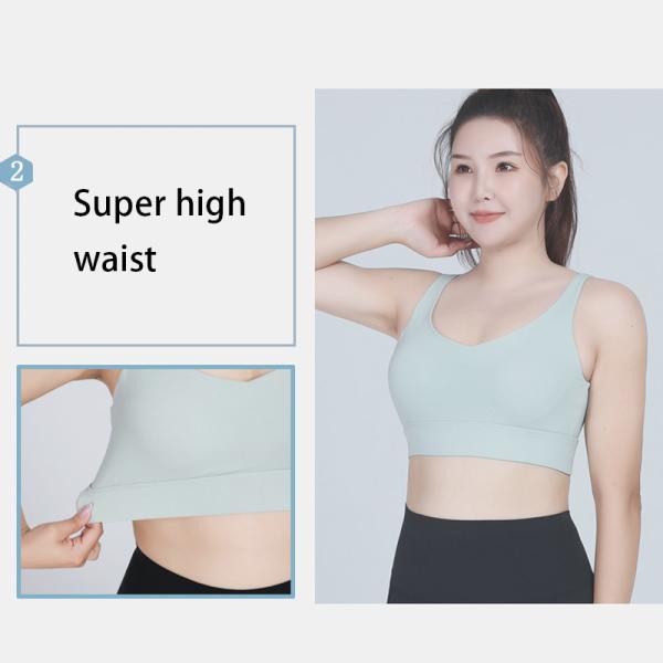 Подковообразное 4XL плюс one piece чашки бюстгальтера спорт размера влага Wicking полного Breathable