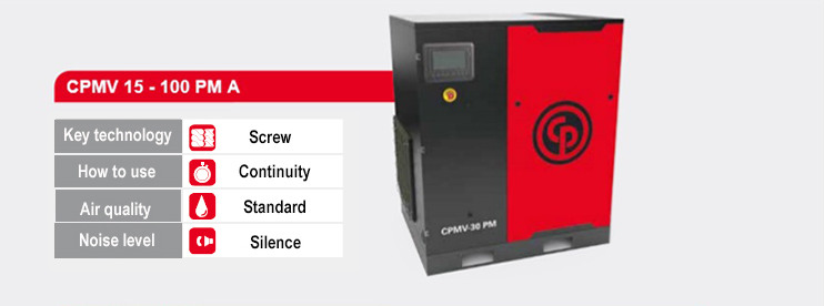компрессор воздуха CPM15 винта 11kw Чикаго пневматический смазал