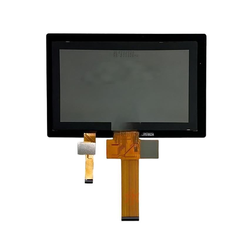 7‑inch TFT color LCD screen, 1024*600, LVDS interface ultra‑high‑brightness display with capacitive touch screen