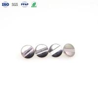 M1.4 X 2 Parafusos decorativos de aço inoxidável parafusos de cabeça redonda de ranhuras finas