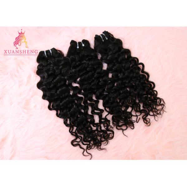 Clean And Silky Virgin Human Italian Wave Bundles Without Synthetic Hair