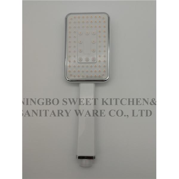 Single fuction shower head hand shower set square overhead shower rain shower bathroom self-cleaning