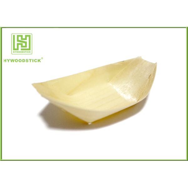 Natural Color House Kitchen Wares Wooden Sushi Boat For Restaurant