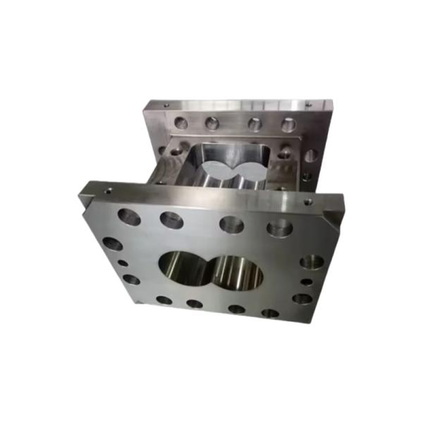 Extruder Side Open Screw Barrel Polishing Sand Blast HRC58 - 62 For Food Factory