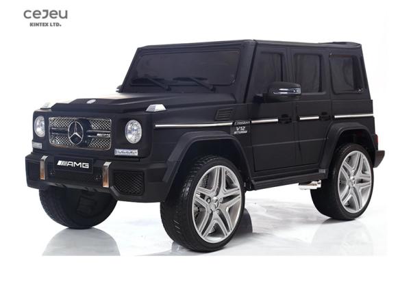 Load 30KG Licensed Kids Car Mercedes Benz With Radio Music LED Lights
