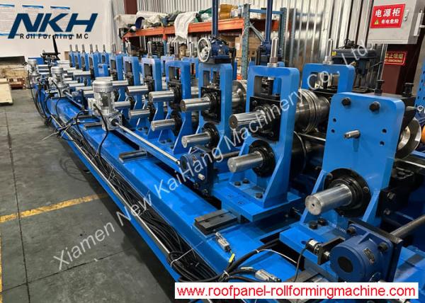C Purlin Roll Forming Machine with Auto Stacking 1-3mm