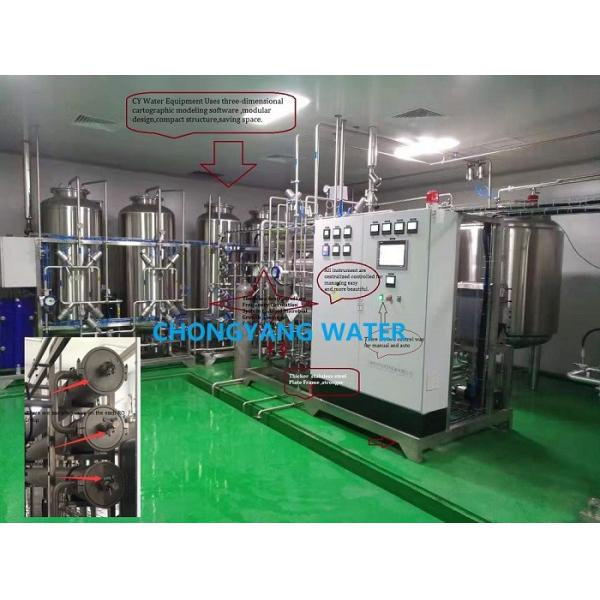 CEDI a déminéralisé le système de filtre à eau de Ro d'usine de traitement de l