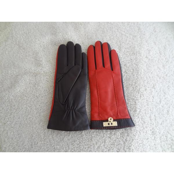 2017 wholesale high quality hot sale fashion ladies leather gloves
